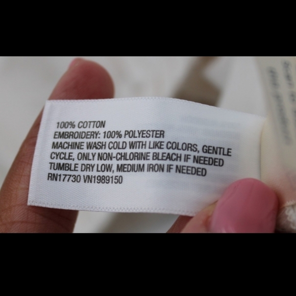 Boho Medium Embroidered Cream Womens Viral New Summer Granola Blouse - Picture 5 of 13